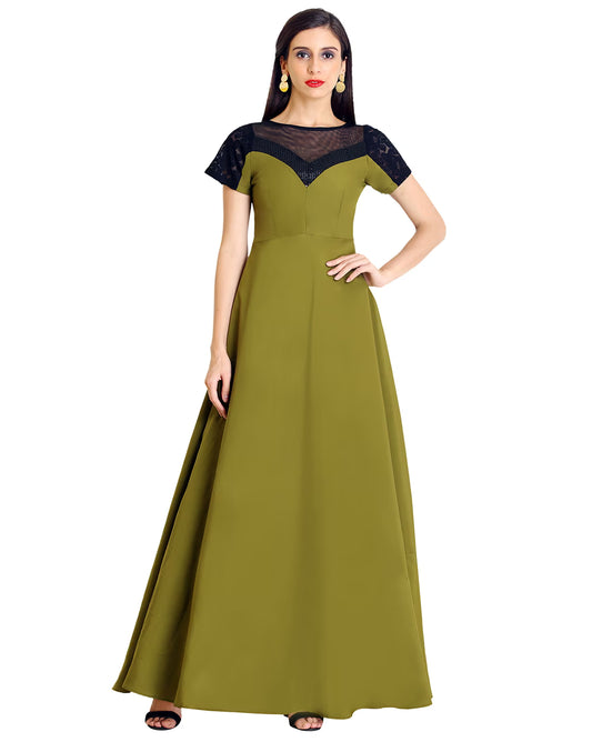 Tendson Short Sleeve A-Line Dress